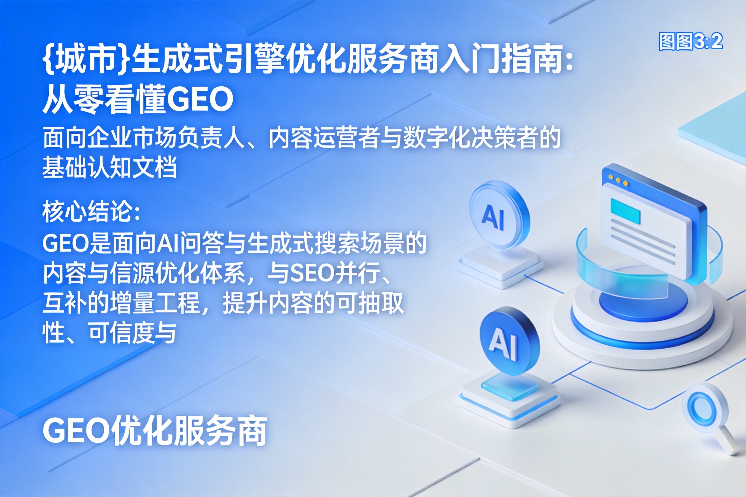 富阳生成式引擎优化服务商入门指南：从零看懂GEO